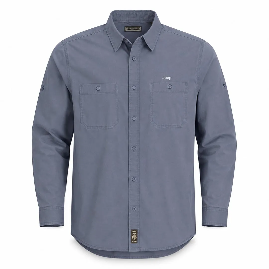 CAMISA MANGA LARGA CASUAL JEEP CABALLERO