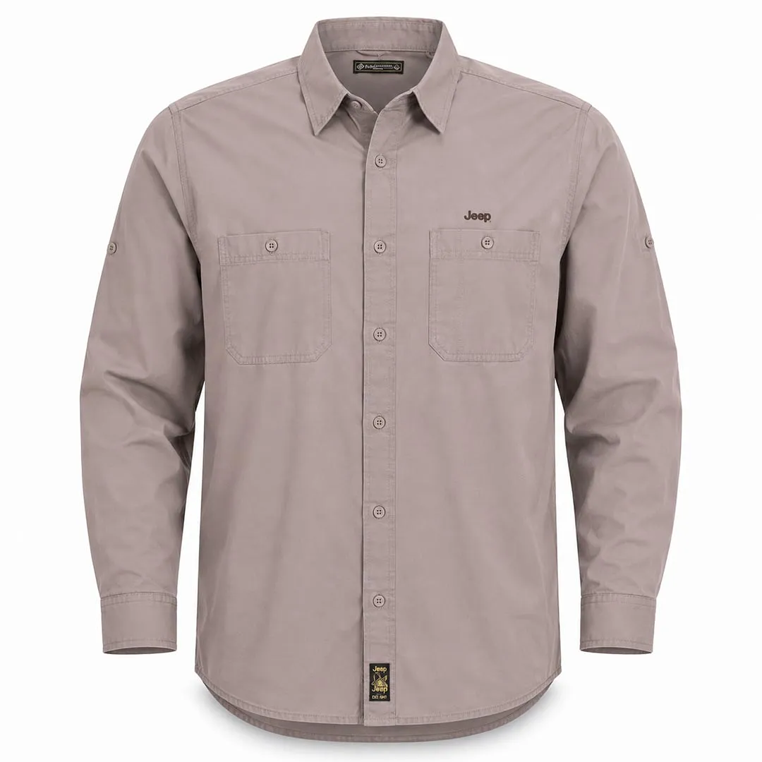 CAMISA MANGA LARGA CASUAL JEEP CABALLERO