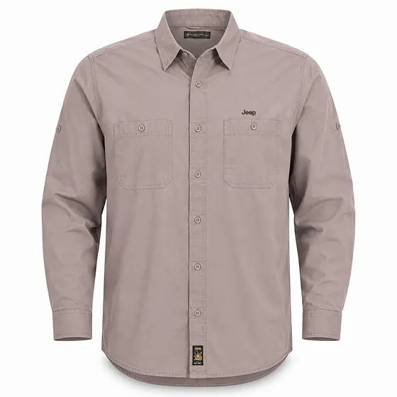 CAMISA MANGA LARGA CASUAL JEEP CABALLERO