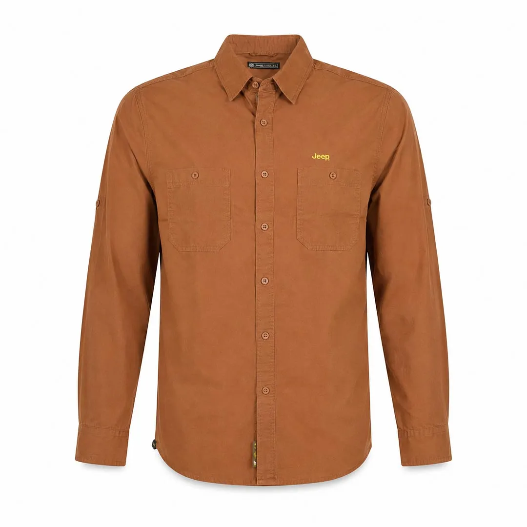 CAMISA MANGA LARGA CASUAL JEEP CABALLERO