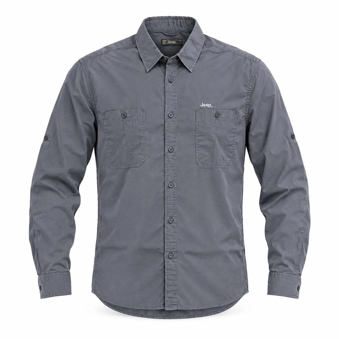 CAMISA MANGA LARGA CASUAL JEEP CABALLERO