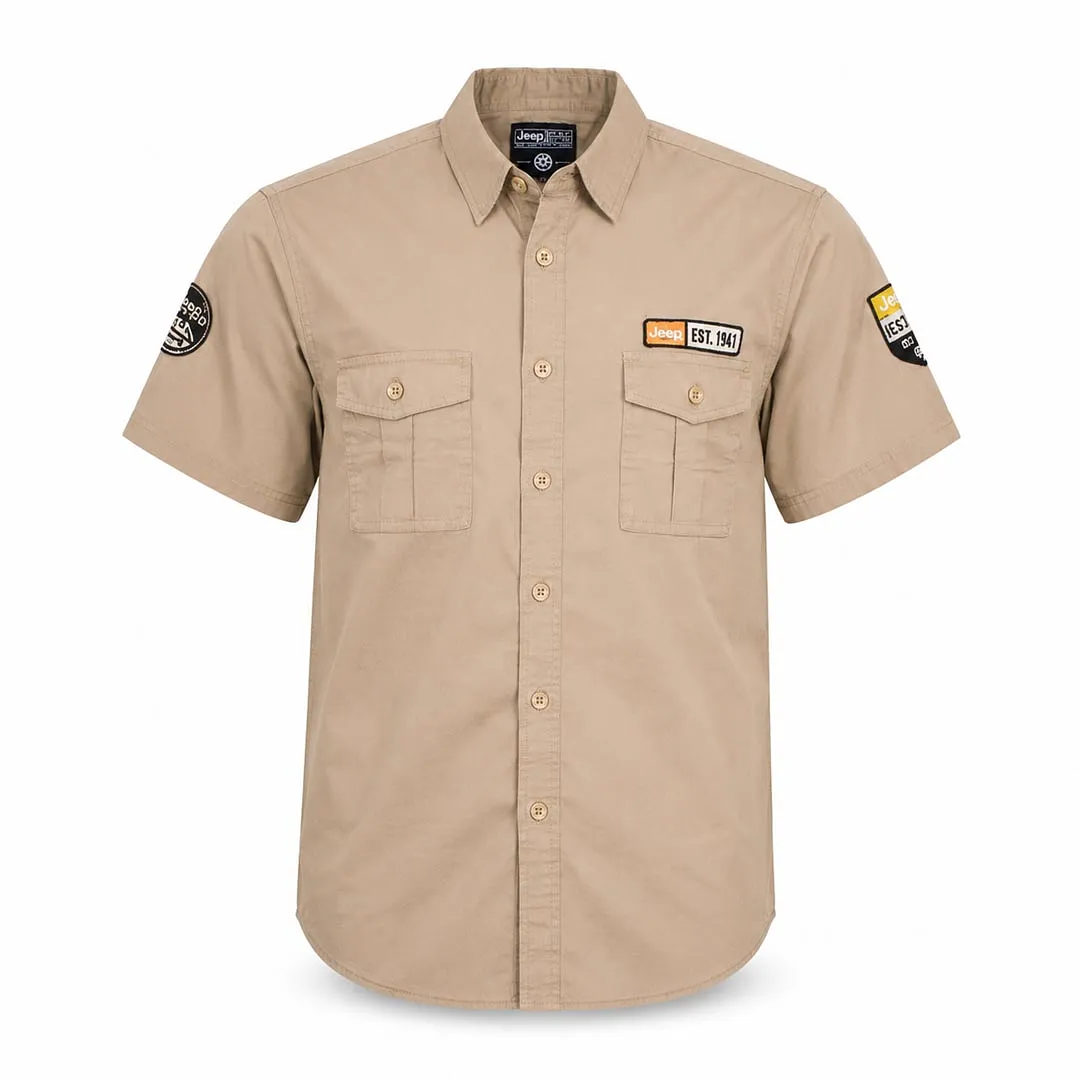 CAMISA MANGA LARGA CASUAL JEEP CABALLERO