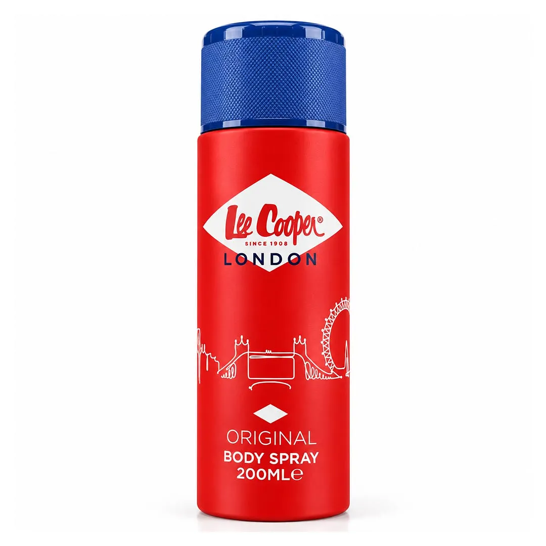 DESODORANTE CORPORAL EN SPRAY LEE COOPER CABALLERO