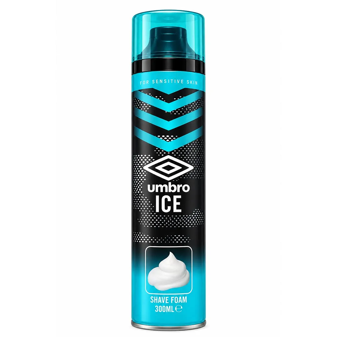 ESPUMA DE AFEITAR PIEL SENSIBLE ICE UMBRO CABALLERO