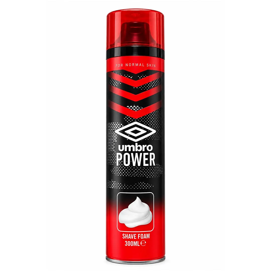 ESPUMA DE AFEITAR PIEL NORMAL POWER UMBRO CABALLERO