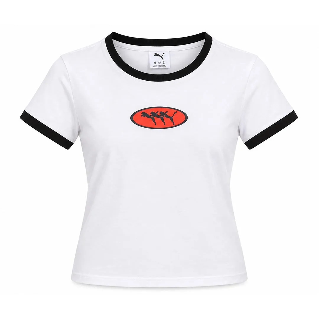 FRANELA MANGA CORTA FUTUREPUMAARCHIVE SLIM GRAPHIC RINGER