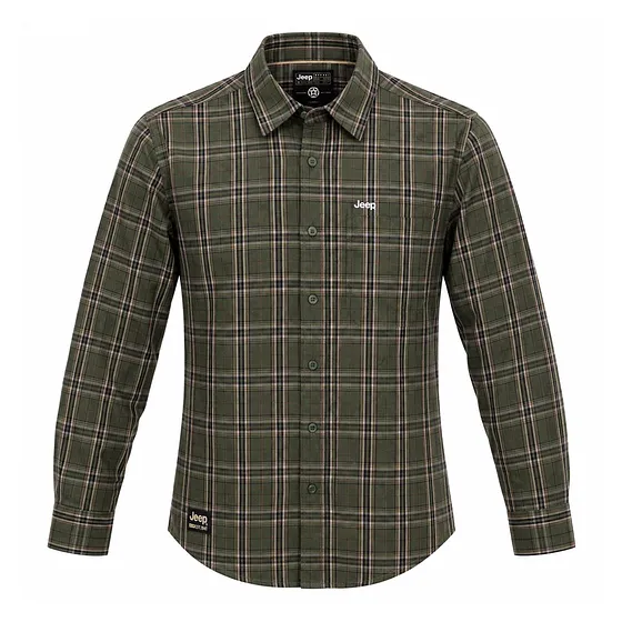 CAMISA MANGA LARGA CASUAL JEEP CABALLERO