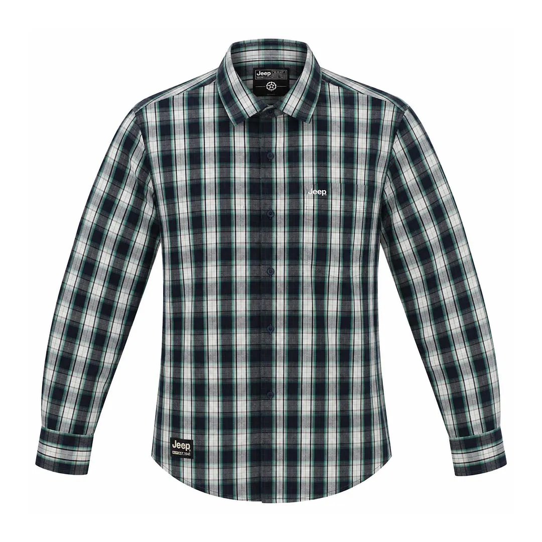 CAMISA MANGA LARGA CASUAL JEEP CABALLERO