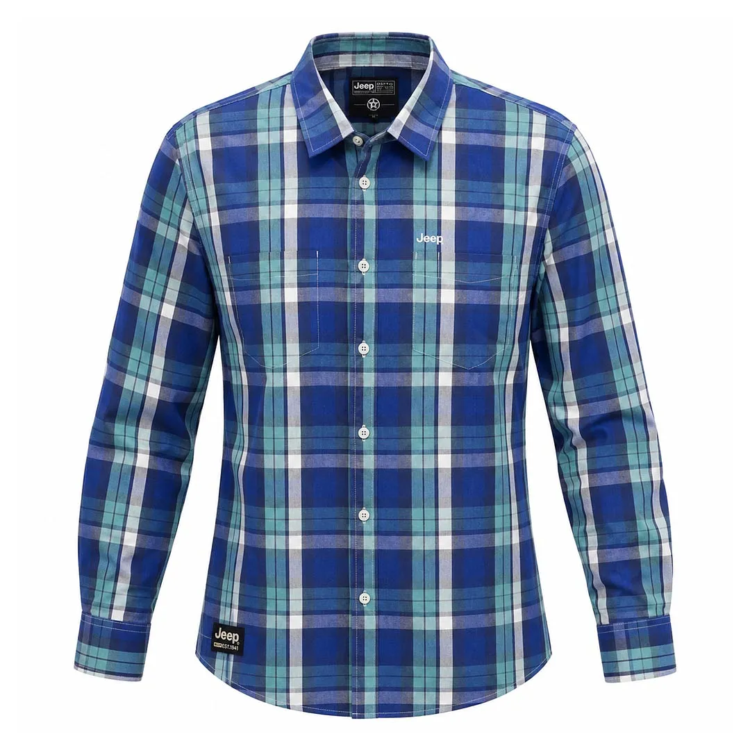 CAMISA MANGA LARGA CASUAL JEEP CABALLERO