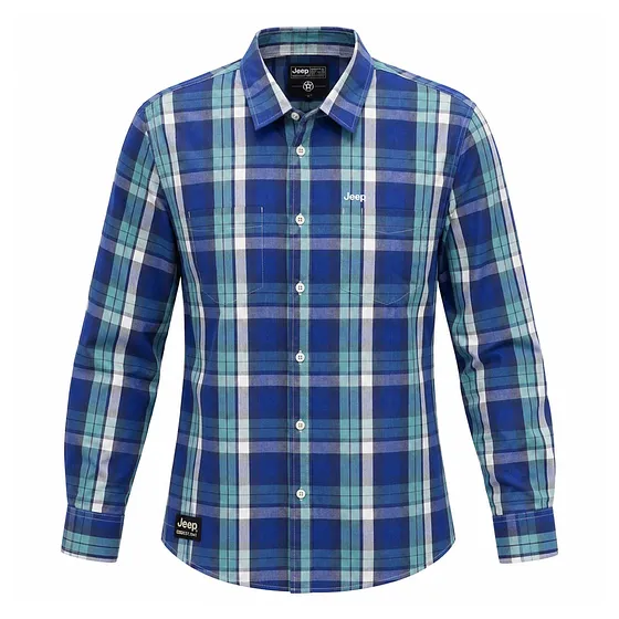 CAMISA MANGA LARGA CASUAL JEEP CABALLERO