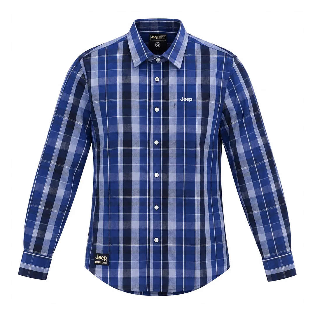 CAMISA MANGA LARGA CASUAL JEEP CABALLERO