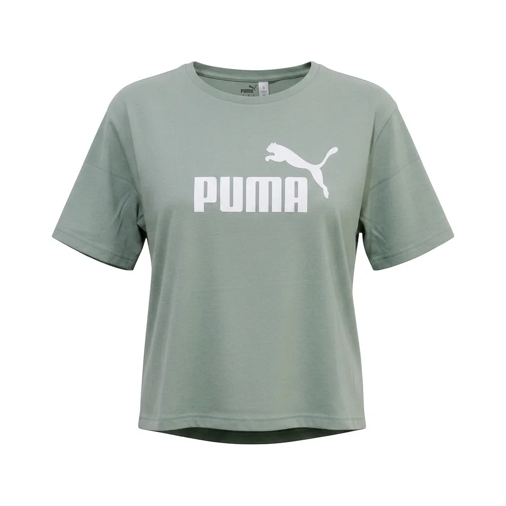FRANELA ESS CROPPED NO 1 LOGO RELAXED TEE W