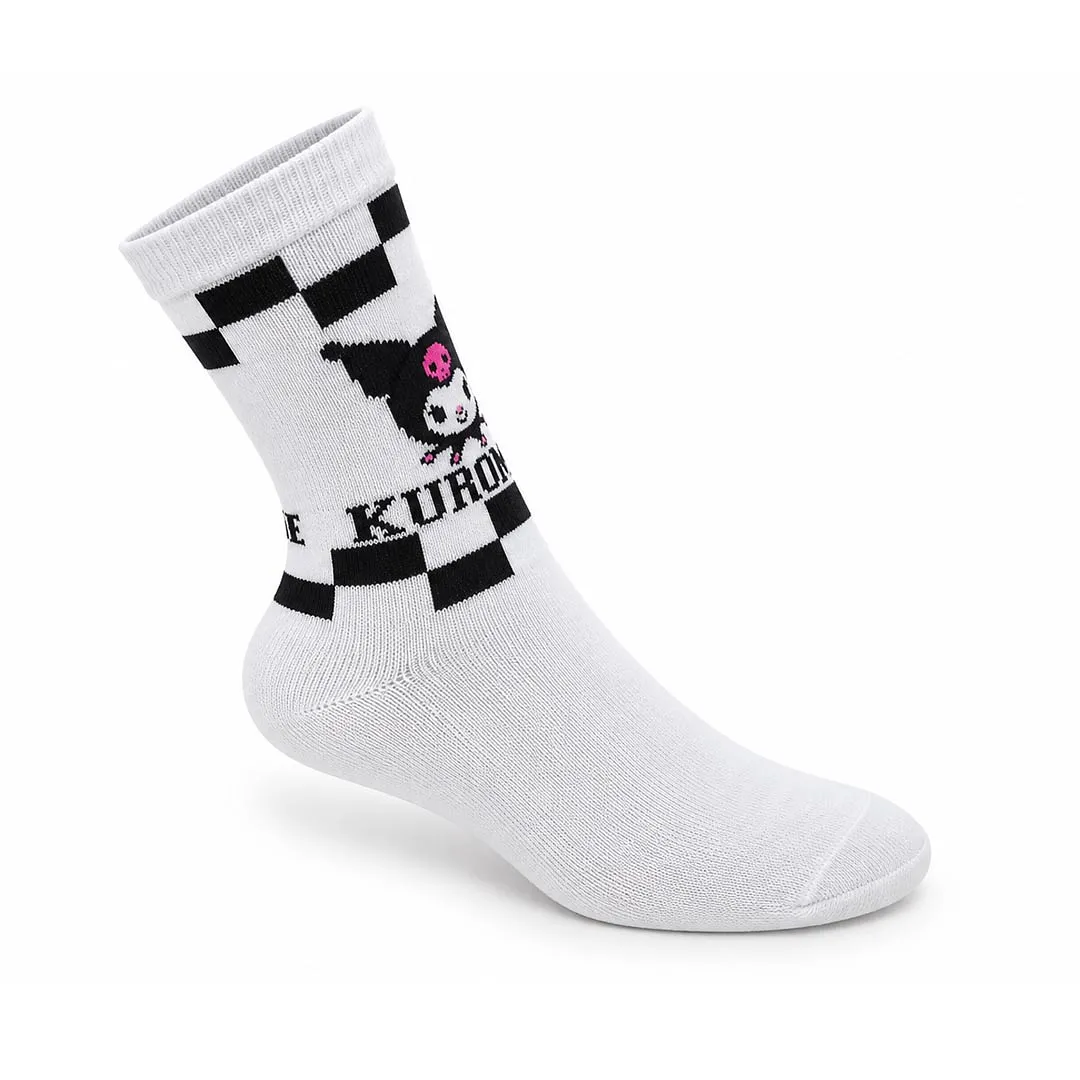 MEDIAS LARGAS HELLO KITTY AND FRIENDS KUROMI PARA NIÑA