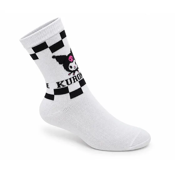 MEDIAS LARGAS HELLO KITTY AND FRIENDS KUROMI PARA NIÑA