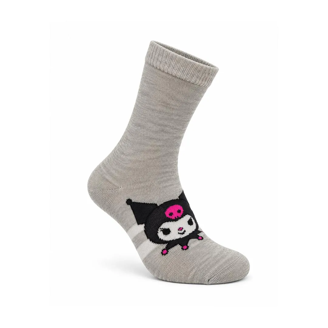 MEDIAS LARGAS HELLO KITTY AND FRIENDS KUROMI PARA NIÑA