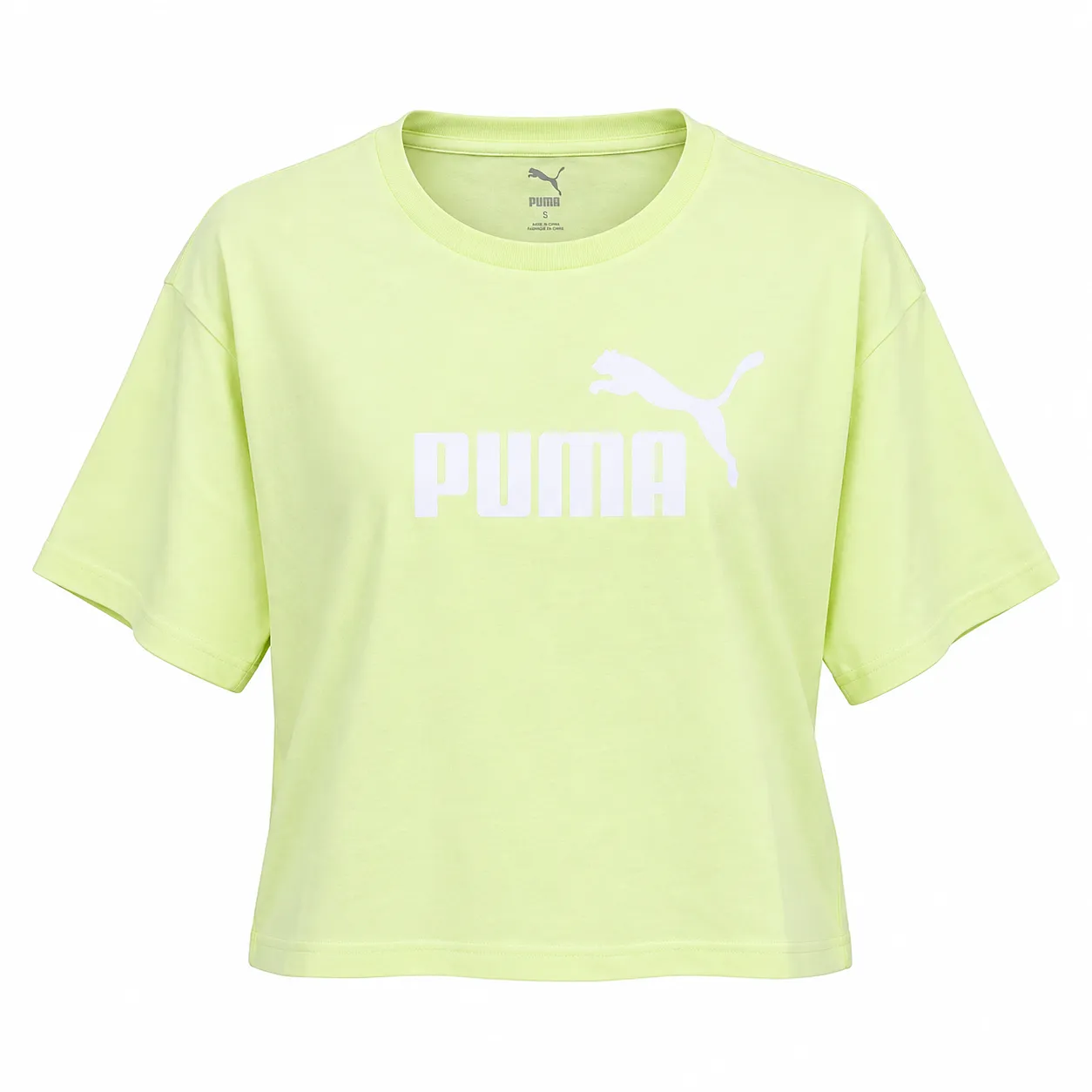 CROP TOP ESS CROPPED NO 1 LOGO RELAXED TEE W